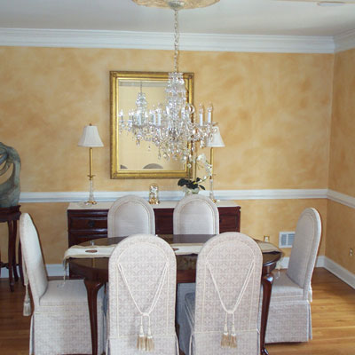 Dining room after