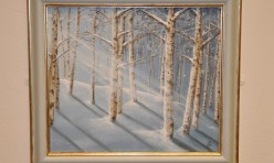 SILVER WOODS IN WINTER