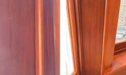 FAUX MAHOGANY GRAINING